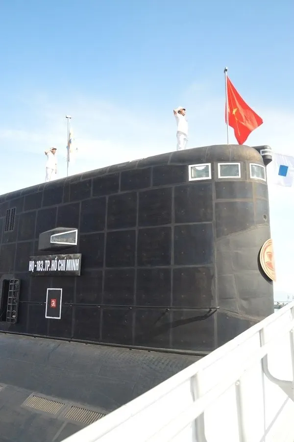 Phóng sự ảnh lễ thượng cờ hai tàu ngầm tại quân cảng Cam Ranh ảnh 3